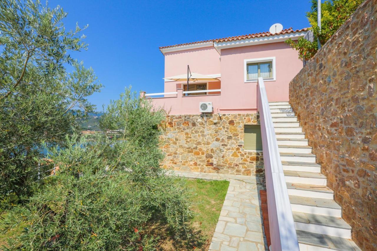 Skiathos Seaview Villa With Pool Púnda Kültér fotó
