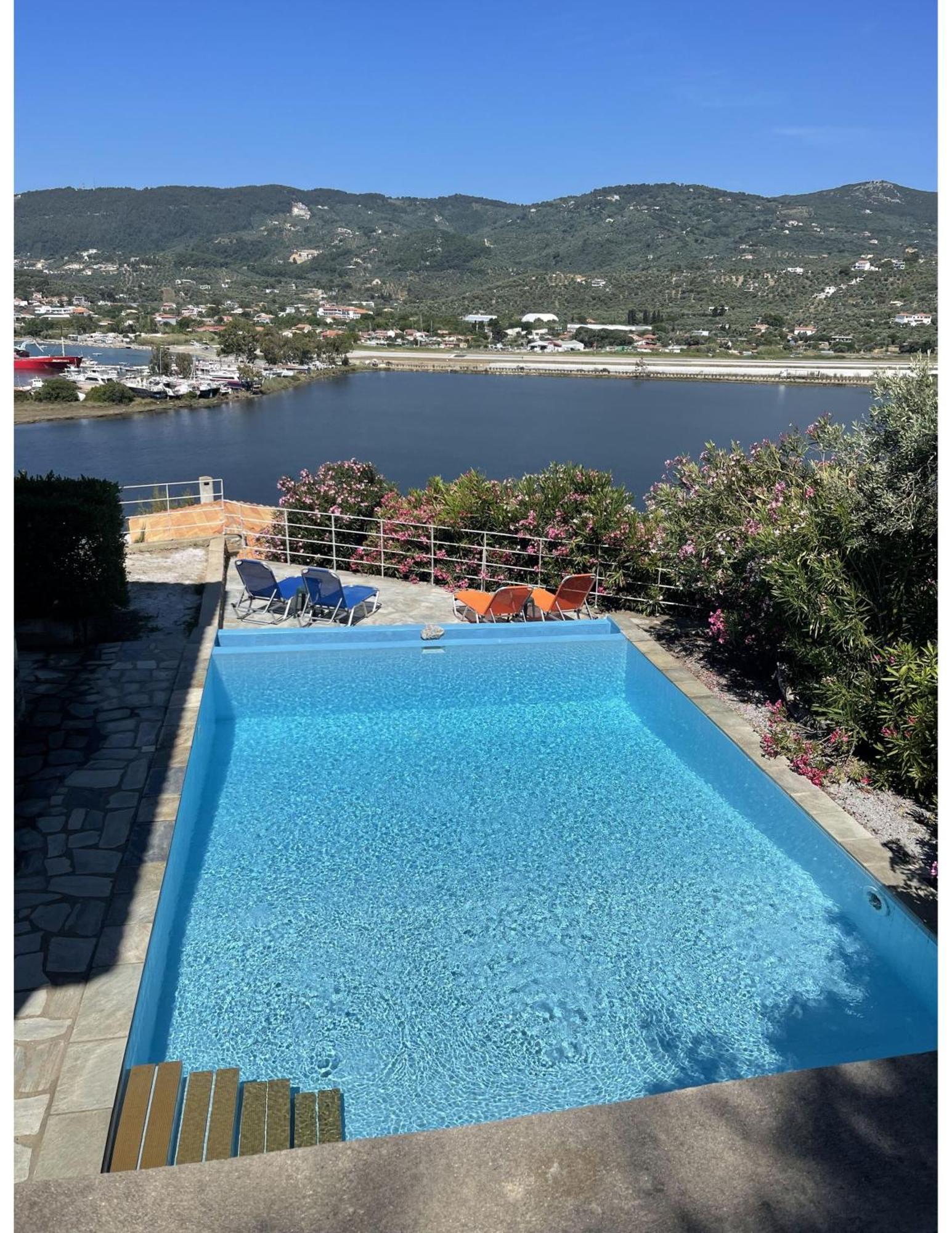 Skiathos Seaview Villa With Pool Púnda Kültér fotó